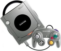 NINTENDO GAMECUBE SILVER DOL-001