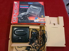 Sega Genesis Model 2 System In Original Box In Great Working Condition