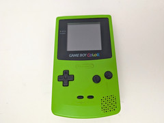Nintendo Game Boy Color Kiwi Lime Green CGB-001 Handheld System Tested
