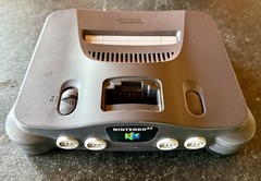 Nintendo N64 Video Game Console Only Gray NUS-001 For Parts Untested