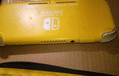 Nintendo Switch Lite Yellow Handheld Console Working