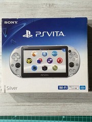 Mint SONY PlayStation PS Vita Wi-Fi PCH-2000 Silver Console New!