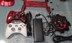 Xbox 360 Limited Edition Gears of War 3 Console + 2 Controllers, Also W/ Vault