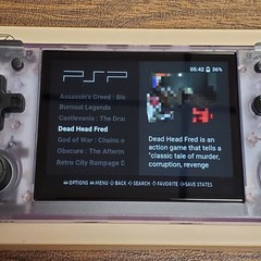 RG35XX H Anbernic Retro Handheld Game Console ROCKNIX OS~ PURPLE Shell 16G+128G