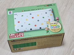 Nintendo 3DS XL Animal Crossing White Limited Edition Console System Ver. KOREA