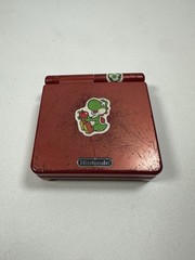 Nintendo Game Boy Advance SP Handheld Game Console Only AGS-001 Flame Red