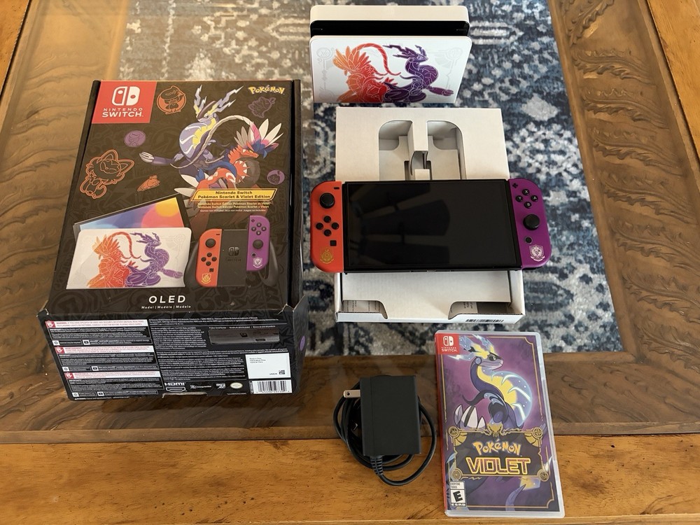 Nintendo Switch (OLED Model) HEG-001 Pokémon Scarlet & Violet Edition 64GB