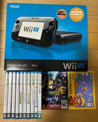 Verified Nintendo Wii U Console Premium Set (12 games)Japan Used
