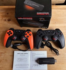 X2 Ultra 2.4G Wireless Gamepad TV Game Box 256G Dual Controllers Arcade Console