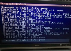 NEC PC ENGINE CORE GRAFX II Console + 2 GB Micro SD Card & 128 RARE Games L@@K