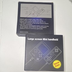 Two Large Screen Mini Handheld Digital Retro Game System