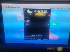 Sega Dreamcast HDMI Retrogem – Recapped – New Battery – Console Only