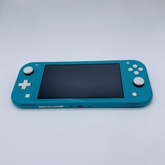 Nintendo Switch Lite Turquoise Console w/ Box Charger Case 5 Games & 128GB Card