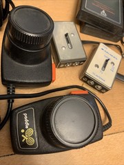 Vintage Atari CX-2600A Video Game Console Joystick Paddles-Original Box-Games 19