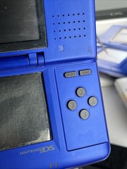 Nintendo DS NTR-001 w Box Charger Mario Party Yoshi’s Island & More TESTED/WORKS