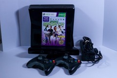 Microsoft Xbox 360 S Gaming Console and Kinect Black (Tested working)