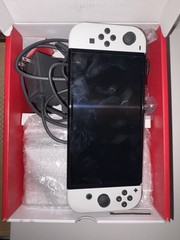 Nintendo Switch OLED Model Handheld Console White with Accessories