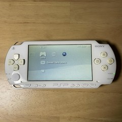 Sony PlayStation Portable PSP-1000 Console White Japan Working Tested