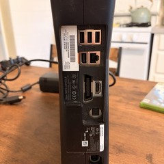 Xbox 360 S Console Model 1439 Bundle Powers On READ No Controller Adapter