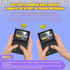 Handheld Game Console 3.5 Inch IPS Screen 128GB 22000+ Games 5G WiFi with Case