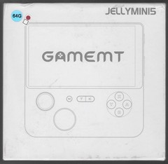 Gamemt Jellymini5 Handheld Game Console White/Black/Red 64GB Wi-Fi USB-C