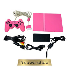 Sony Playstation 2 PS2 Slim Console Pink SCPH-77000 PK Limited Japan tested Used