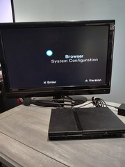 Sony PlayStation 2 Slim SCPH70012 –New Laser–All Cables, 4 Games-Controller
