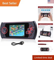 Rechargeable 3-Inch HD Handheld Game for Kids – 230 Educational Games Included