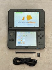 New Nintendo 3DS LL XL Metallic Black Region Free USA Seller Very Good