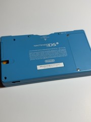 Nintendo DSi Light Blue Handheld Console w/ 9 Games. Tested & Working