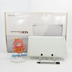 【Excellent】Nintendo 3DS Ice White Console Japanese Edition #Arr08/0611/02