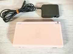 Nintendo DS Lite noble pink game Console Japan japanese model W/charger Tested