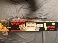 Super Nintendo SNES Console – Mario Set Almost Complete In Box + Yoshi’s Island