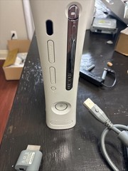 🚨🔥Vintage Xbox 360 White HDD Console W/Box OEM Complete Tested