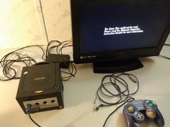 GameCube console and power cord only AS IS READ DESCRIPTION