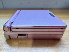 Nintendo Gameboy Advance SP AGS101 Pearl Pink Handheld w/ USB Cable & Battery