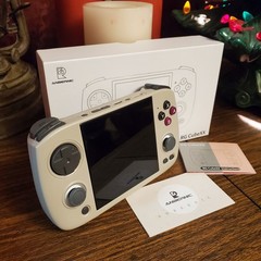 RG CubeXX Anbernic Retro Handheld Game Console ROCKNIX 32G+128G 8BIT GREY USA