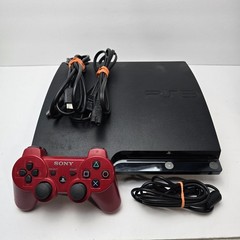 Sony PlayStation 3 Slim PS3 Black Console CECH-2501A Working