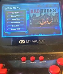 My Arcade Data East Classics Mini Player 10″ Inch Mini Arcade Machine Cabinet