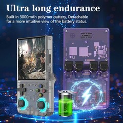 R36 Ultra 2026 Open Source R36S Video Game Console Linux System 4.0 Inch IPS