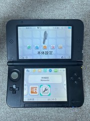 3DS LL XL blue black Japan Nintendo Console Japanese B966