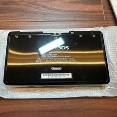 Nintendo 3DS Clear Black 5218 From Japan