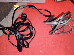 Sony PlayStation 1 SCPH-7001 Controller & Cords Tested & Works