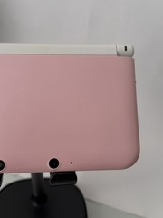 Nintendo 3DS XL Pink/White Console TESTED USA Model w/Stylus &Charger (128GB)