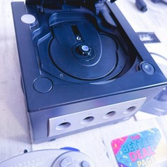 Nintendo GameCube Console Bundle Black DOL-001 – 1 OEM Controller Tested Clean