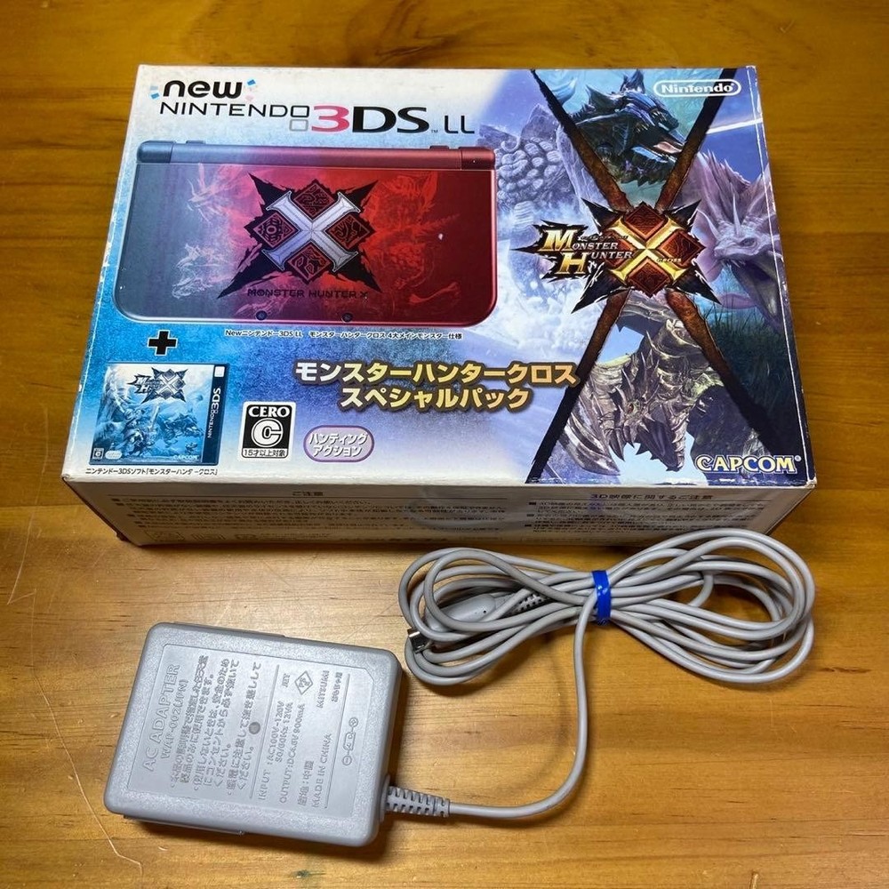 New 3DSLL Monster Hunter Cross Special Pack 5805 From Japan