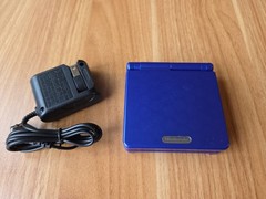 Nintendo Gameboy Advance SP Handheld System Console Cobalt Blue (AGS-001) Tested