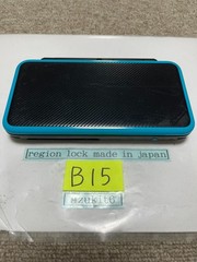 New Nintendo 2DS XL LL Black Turquoise Console Japanese B15