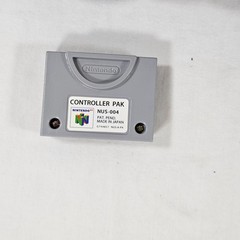 Nintendo 64 N64 Console NUS-001 2 Controllers 1 Game Rumble Pack NO AV CABLE