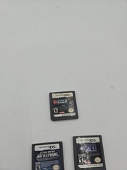 Nintendo Black DSi Handheld System Bundle Charger Star Wars Games Tested Stylus